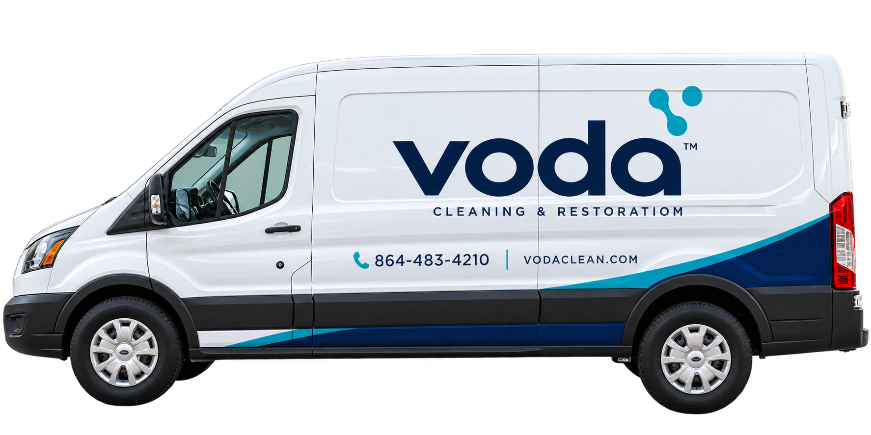 Voda Tri-County Restoration service van